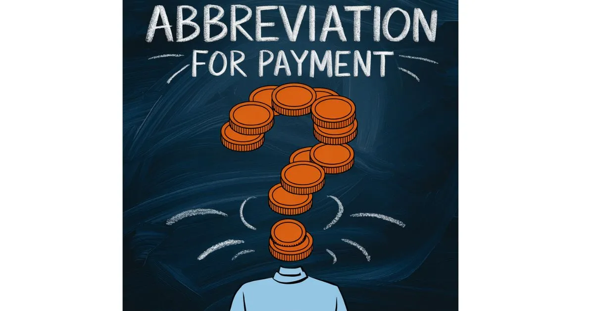 Abbreviation for Payment