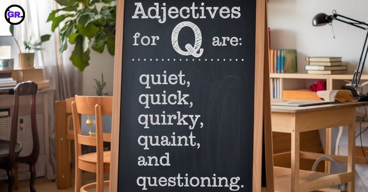 Adjectives Start with Q